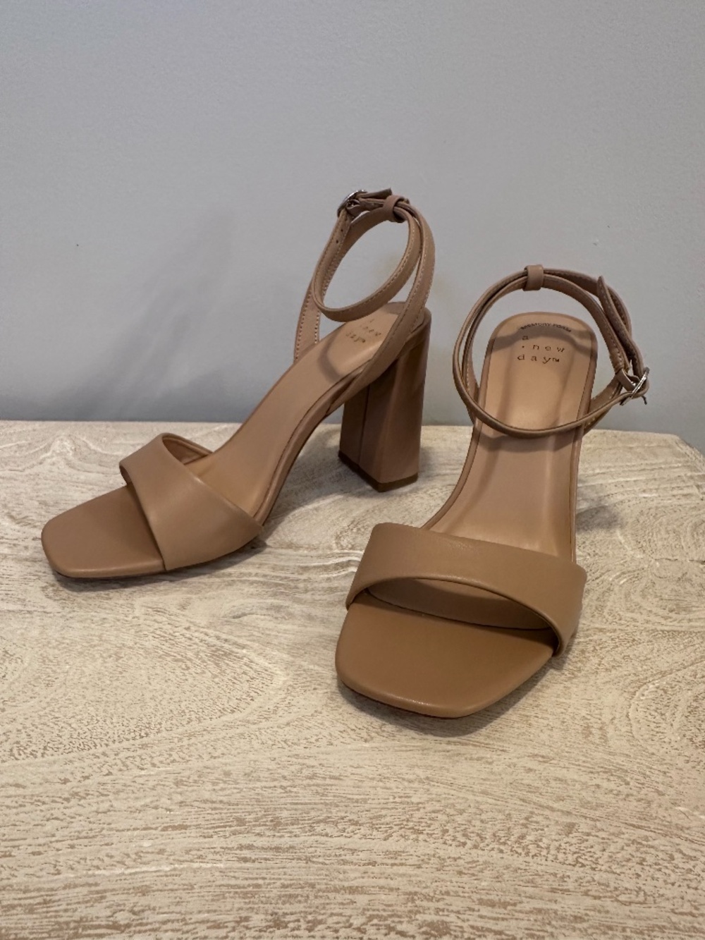 A New Day Tan heels